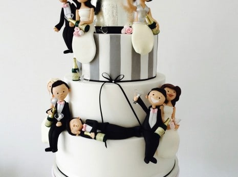 Fun wedding cakes uk
