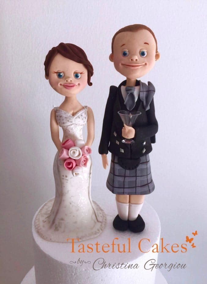 Tasteful Cakes By Christina Georgiou Scottish Themed Personalised