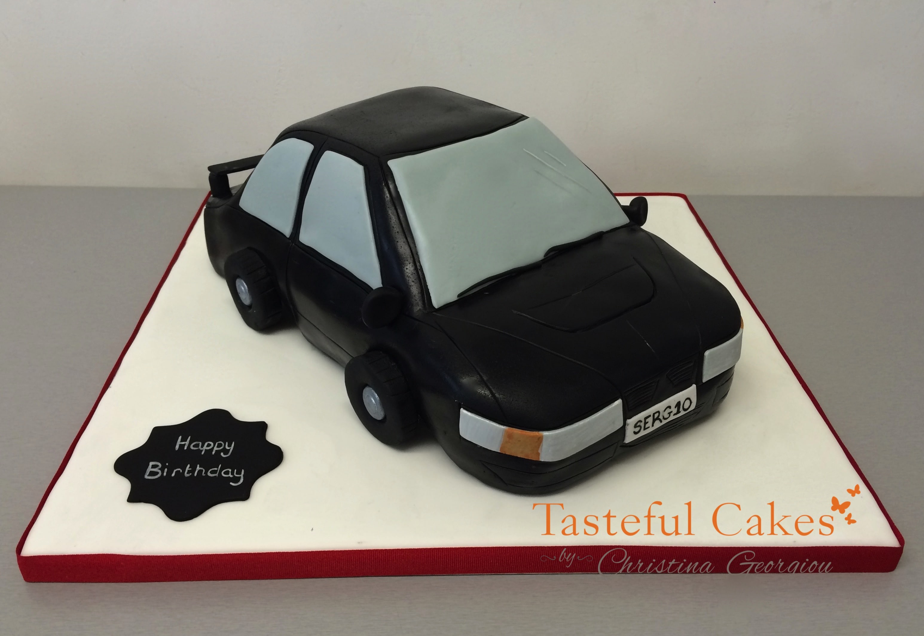 Lighting McQueen Disney Cars Edible Birthday Cake Topper (car,plague, 2  Flags) | eBay