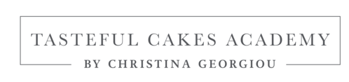 Tasteful Cakes By Christina Georgiou Logo