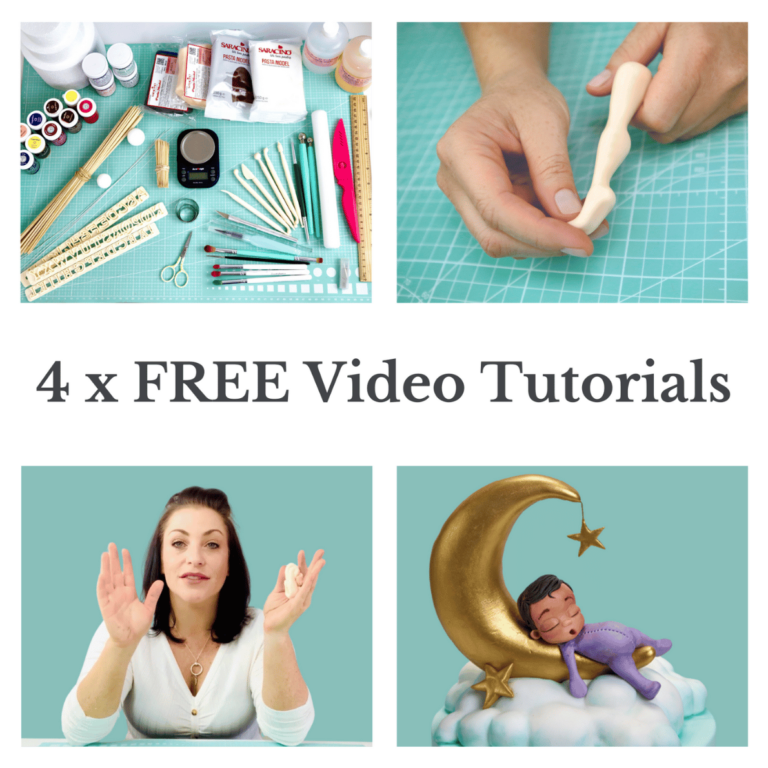 how to make fondant figures free tutorials and templates