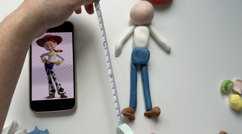 how to size your fondant figures