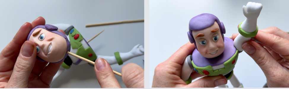 Buzz lightyear cake topper tutorial